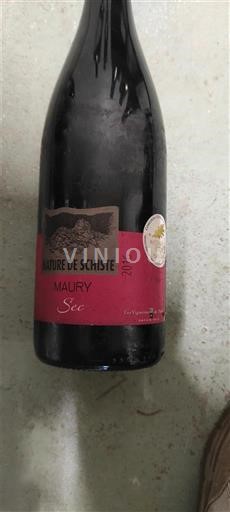 Roussillon Maury sec Nature de Schiste 2016
