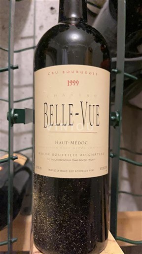 Bordéus Haut-Médoc Cru Bourgeois Château Belle-Vue 1999