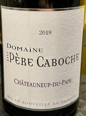 Rona dolina Châteauneuf-du-Pape Domaine Père Caboche 2019