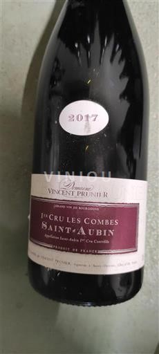 Burgund Saint-Aubin Premier Cru Domaine Vincent Prunier 1er Cru Les Combes 2017