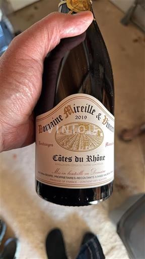 Rhône Valley Côtes du Rhône Domaine Mireille & Vincent Echange 2019