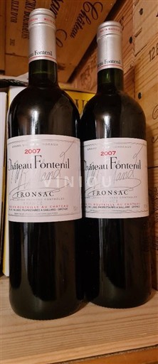 Bordeaux Fronsac Château Fontenil 2007