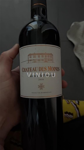 Bordeaux Lalande-de-Pomerol Château S Moines 2018