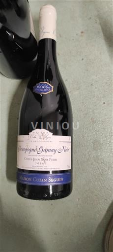 Borgonha Não especificado Maison Colin Seguin Jean Sans Peur 2016