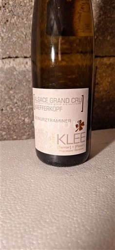 Alsasko Gewürztraminer Grand Cru Klee Terroir & Passion 2021