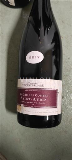 Burgund Nicht spezifiziert Premier Cru Domaine Vincent Prunier 1er Cru Les Combes 2017