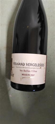 Bourgogne Pernand-vergelesses Domaine Breuil-Fontaine Les Belles Filles 2017