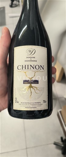 Vale do Loire Chinon Domaine de la Dozonnerie Vieilles Vignes 2022