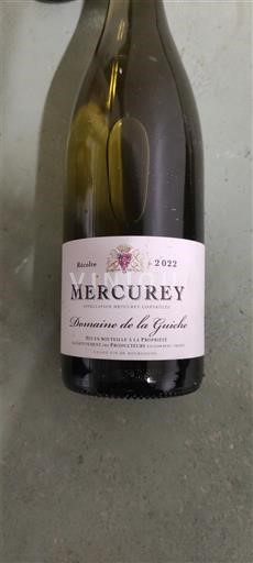 Bourgogne Mercurey Domaine La Guiche 2022