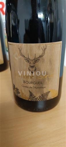 Vale do Loire Bourgueil Domaine Lorieux de l'Huruelaye Não Sazonado