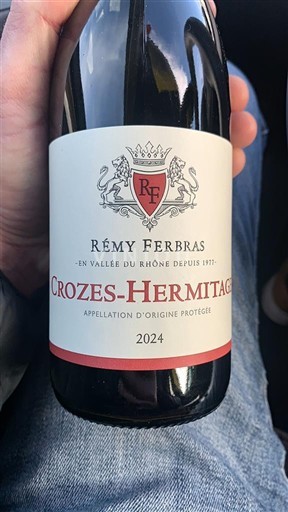 Rhônen laakso Crozes-Hermitage Rémy Ferbras 2024