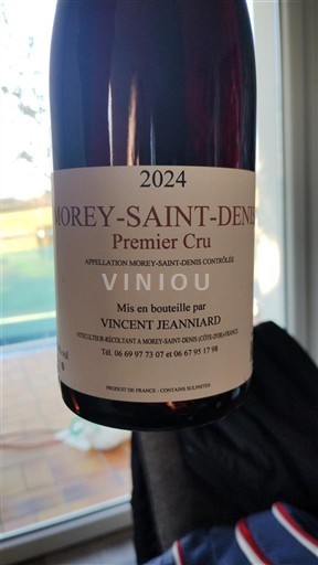 Borgogna Morey-saint-denis Premier Cru Vincent Jeanniard 2024