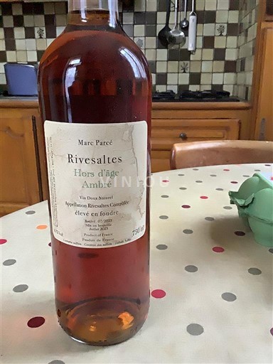 Roussillon Rivesaltes Marc Parcé Hors d'âge Ambré 2023