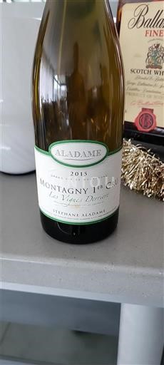 Bourgondië Montagny Premier Cru Stéphane Aladame Les Vignes Derrière 2015