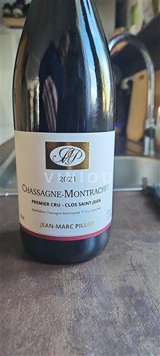 Bourgogne Chassagne-montrachet Premier Cru Jean-Marc Pillot Clos Saint-Jean 2021