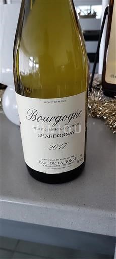 Burgundi Bourgogne Paul de la Ronce 2017