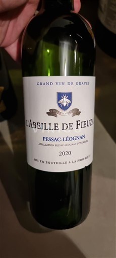 Bordeaux Pessac-Léognan L'Abeille de Fieuzal 2020