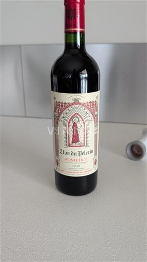Bordéus Pomerol Clos du Pèlerin 2020