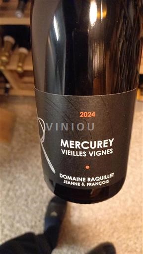 Burgundsko Mercurey Domaine Raquillet Jeanne & François Vieilles Vignes 2024