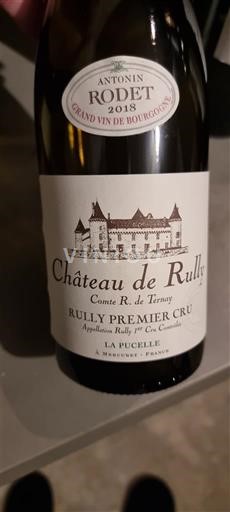 Bourgogne Rully Premier Cru Château Rully La Pucelle 2018