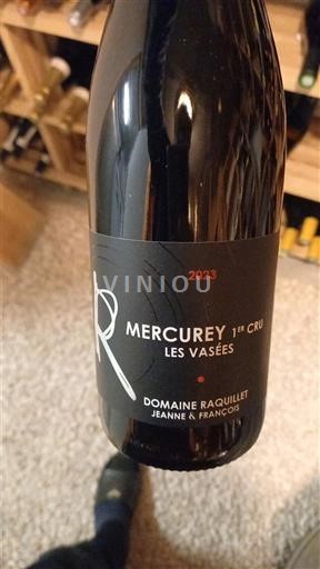 Borgogna Non specificato Premier Cru Domaine Raquillet Jeanne & François Les Vasées 2023