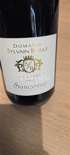 Vallée de la Loire Sancerre Domaine Sylvain Bailly La Louée 2022