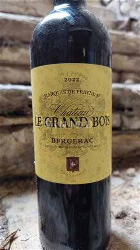 Sydväst Bergerac Château Le Grand Bois Marquis de Prayniac 2022