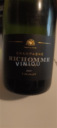 Champaña Champán Champagne Richomme Père & Fils Sin añada