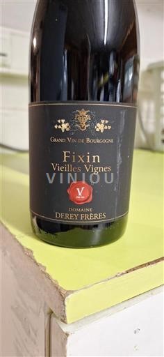 Burgundy Fixin Domaine Rey Frères Vieilles Vignes 2019