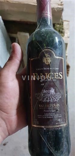 Castilië-La Mancha Valdepeñas Raices Gran Reserva 2007