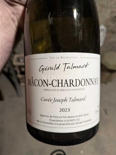 Burgundi Mâcon ja Mâcon-kylät Gérald Talmard Joseph Talmard 2023