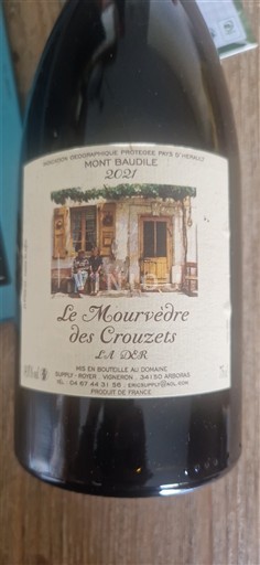 Languedoc and Roussillon Mont Baudile Supply-Royer Le Mourvèdre des Crouzets 2021