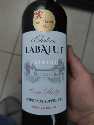 Bordoja Bordeaux Supérieur Château Labatut Prestige 2023