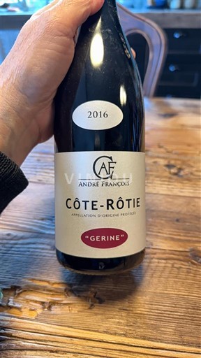 Vallée du Rhône Côte-rôtie André François GERINE 2016