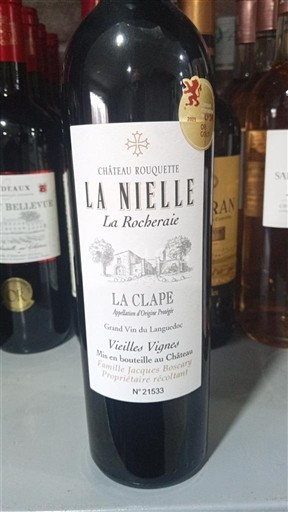 Languedoc La Clape Château Rouquette La Nielle La Rocheraie Non Millésimé