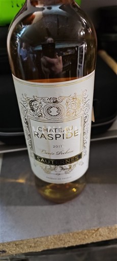 Bordeaux Sauternes Château Raspide Bordeaux 2011