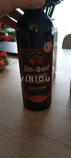 Languedoc et Roussillon Pays d'oc Côte de Boeuf Maturée Vieilles Vignes 2023