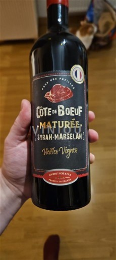 Languedoc e Roussillon Pays d'oc Côte de Boeuf Maturée Vieilles Vignes 2023