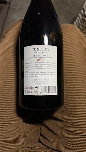 Loire-dalen Puy-de-Dôme Saint Verny Vignobles Concept 2015