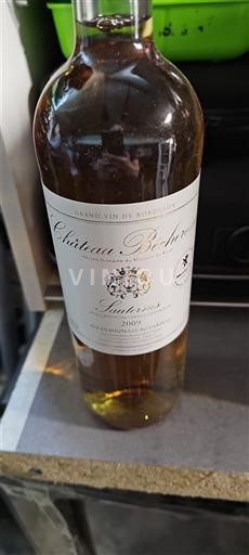 Bordeaux Sauternes Château Behrens 2009