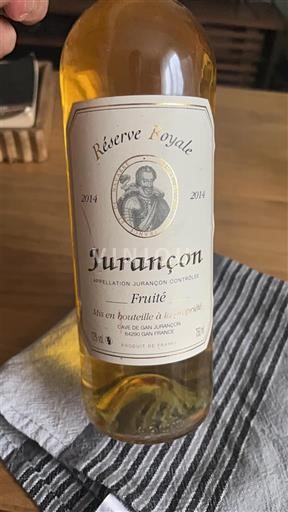 Jugozahod Jurançon Réserve Royale Fruité 2014
