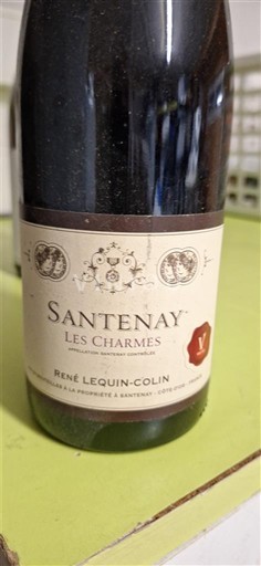 Vini Rouge sec Les Charmes René Lequin-Colin 2015 Francia Borgogna Santenay AOC