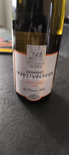 Alsace Domaine Domaines Schlumberger Les Princes Abbés 2019