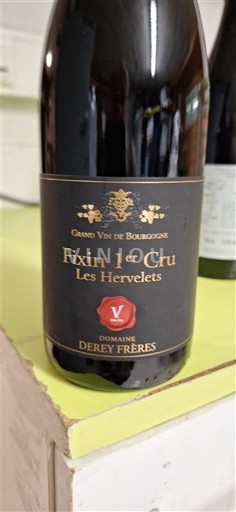 Borgonha Fixin Premier Cru Domaine Rey Frères Les Hervelets 2018