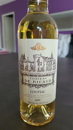 Bordeaux Loupiac Château Ricaud 2019