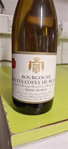 Burgundi Beaunen Ylämaat Marchand Pinot Beurot 2015