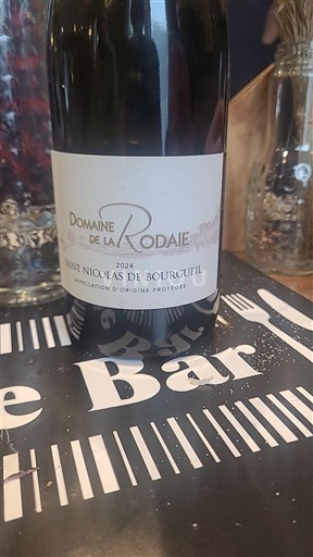 Vallée de la Loire Saint-Nicolas-De-Bourgueil Domaine La Rodaie 2022