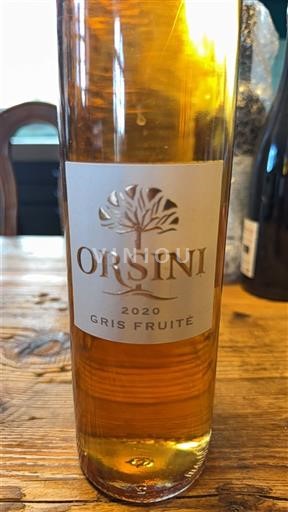 Languedoc e Roussillon Vale de Cesse Orsini Gris Fruité 2020