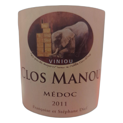 Bordeaux Médoc Clos Manou 2011
