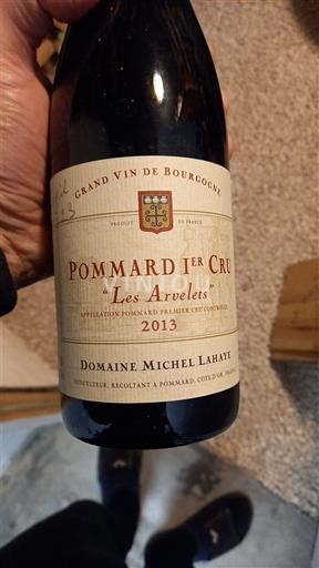 Bourgogne Pommard Premier Cru Domaine Michel Lahaye Les Arvelets 2013
